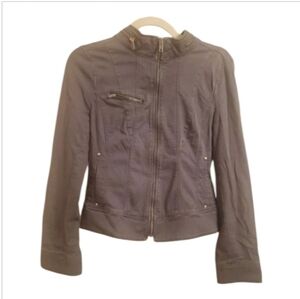 Express‎ zippered jacket grey size xs see notes
